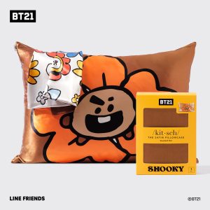 Kitsch x BT21 Satin Pillowcase in SHOOKY